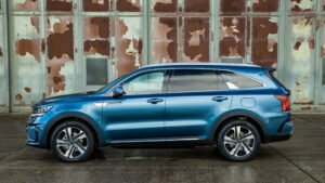 Kia Sorento bleu 7 places