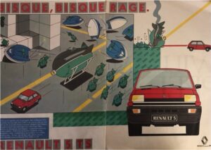 Publicité Renault 5 1982 magazine Publicis