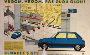 Publicité Renautl 5 1982 magazine